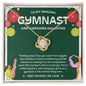 To My Amazing Gymnast Daughter - Bright Joy - Love Knot Necklace