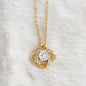 To My Amazing Daughter My Tennis Star - Bright Joy - Love Knot Necklace