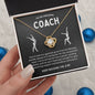 To An Amazing Gymnastics Coach - Soaring Dynamo - Love Knot Necklace