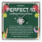 Perfect 10 Gymnastics Coach - Bright Joy - Love Knot Necklace