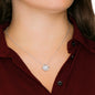 To My Amazing Daughter My Tennis Star - Bright Joy - Love Knot Necklace
