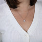 To My Amazing Gymnast Daughter - Bright Joy - True Purple - Love Knot Necklace