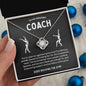 To An Amazing Gymnastics Coach - Soaring Dynamo - Love Knot Necklace