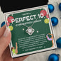 Perfect 10 Gymnastics Coach - Bright Joy - Love Knot Necklace