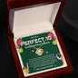 Perfect 10 Gymnastics Coach - Bright Joy - Love Knot Necklace
