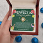 Perfect 10 Gymnastics Coach - Bright Joy - Love Knot Necklace