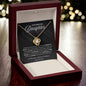 To My Beautiful Daughter - Greatest Joy - Love Knot Necklace