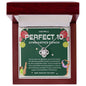 Perfect 10 Gymnastics Coach - Bright Joy - Love Knot Necklace