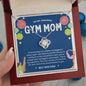 To My Amazing Gymnastics Mom - Bright Joy - Blue - Love Knot Necklace