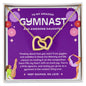 To My Amazing Gymnast Daughter - Bright Joy - True Purple - Interlocking Hearts Necklace