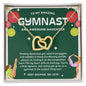 To My Amazing Gymnast Daughter - Bright Joy - Interlocking Hearts Necklace