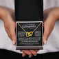 To My Precious Daughter - All My Days - Black - Interlocking Hearts Necklace