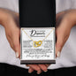 To My Graceful Dancer Daughter - Never Fade - Interlocking Hearts Necklace