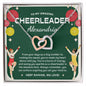 To My Amazing Cheerleader Daughter - Bright Joy - Green w/ Custom Name - Interlocking Hearts Necklace