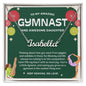 To My Amazing Gymnast Daughter - Bright Joy - Custom Name Necklace