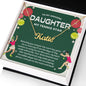 To My Amazing Daughter My Tennis Star - Bright Joy - Custom Name Necklace