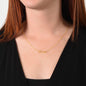 To My Amazing Gymnast Daughter - Bright Joy - Blue - Custom Name Necklace