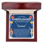 To My Amazing Cheerleader Daughter - Bright Joy - Blue - Custom Name Necklace