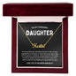 To My Amazing Daughter - Force of Nature - Custom Name Necklace