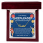 To My Amazing Cheerleader Daughter - Bright Joy - Blue - Custom Name Necklace