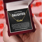 To My Amazing Daughter - Force of Nature - Custom Name Necklace