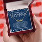 To My Amazing Daughter - Winter Wonderland - Custom Name Necklace