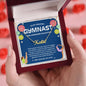 To My Amazing Gymnast Daughter - Bright Joy - Blue - Custom Name Necklace
