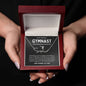 To My Amazing Gymnast Daughter - Soaring Dynamo - Custom Signature Name Necklace